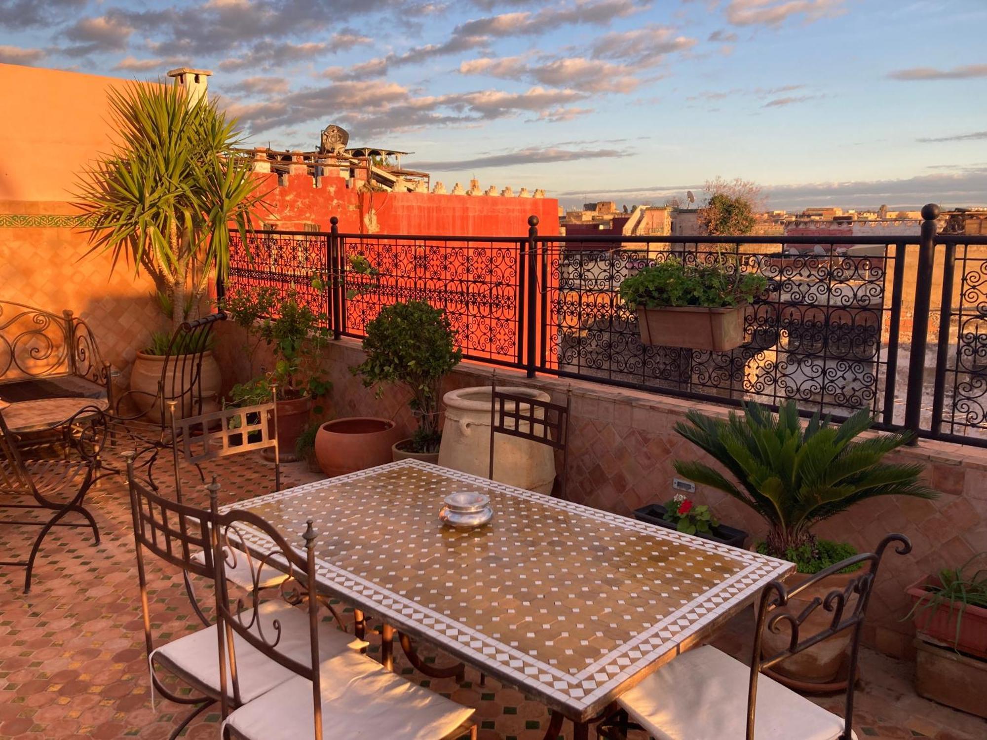 Riad Le Petit Ksar Meknès Buitenkant foto